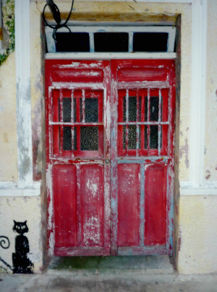 Red Door by denisedaly