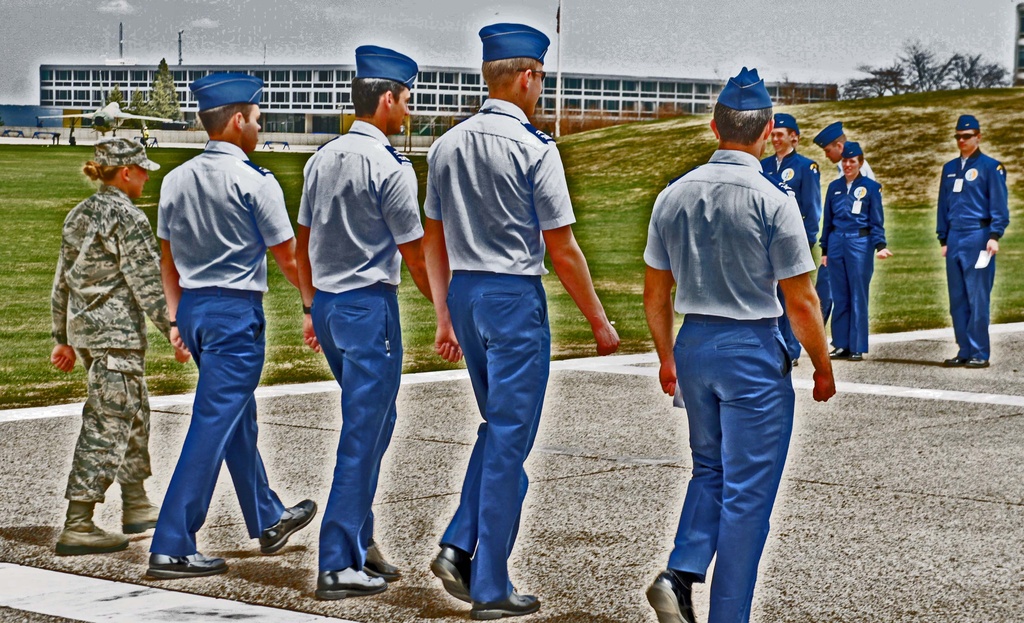 Air Force cadets  by dmdfday