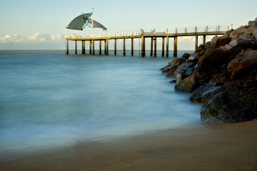 Jetty with ND filter by bella_ss