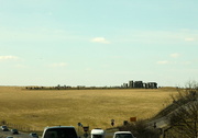 6th Apr 2013 - Motorway views of Stonehenge at 40mph - through the windscreen