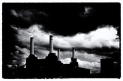 13th May 2013 - Battersea Power Station ~ Film Noir style