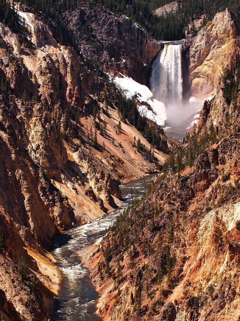 Grand Canyon of the Yellowstone River by peterdegraaff