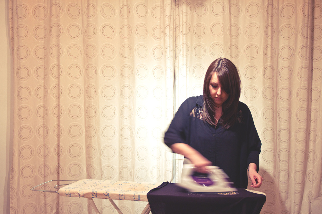 Day 133 - Last Minute Ironing by stevecameras