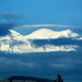 Mountain behind clouds by jankoos