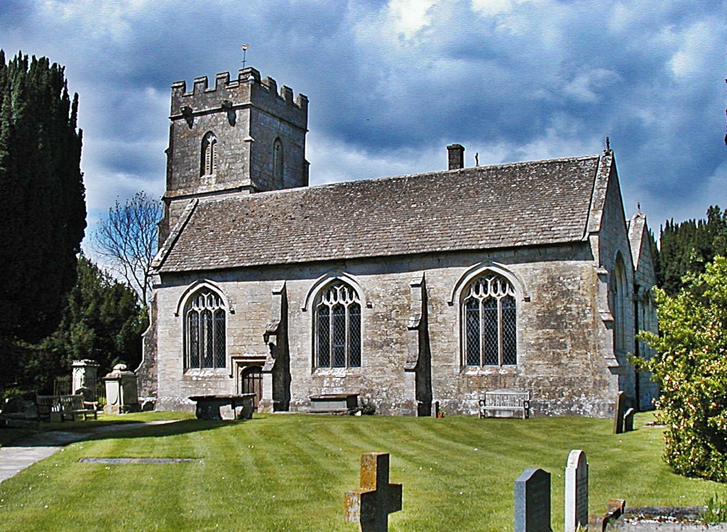 Moreton Valence Church - St. Stephen by ladymagpie