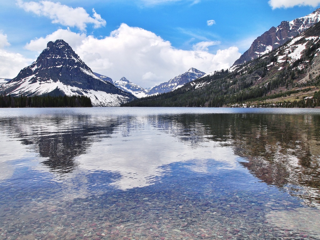 Two Medicine Lake by peterdegraaff