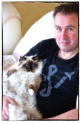 18th May 2013 - Man and His Cat