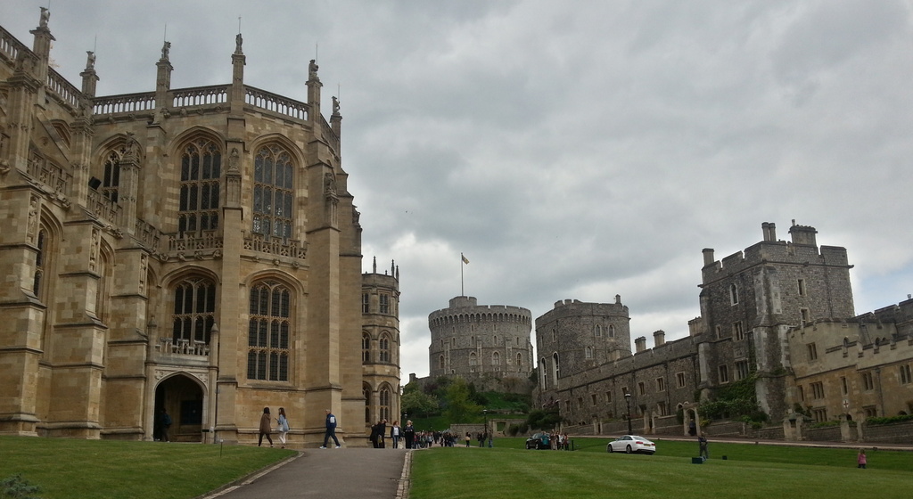 Windsor Castle and St George's Chapel by fishers