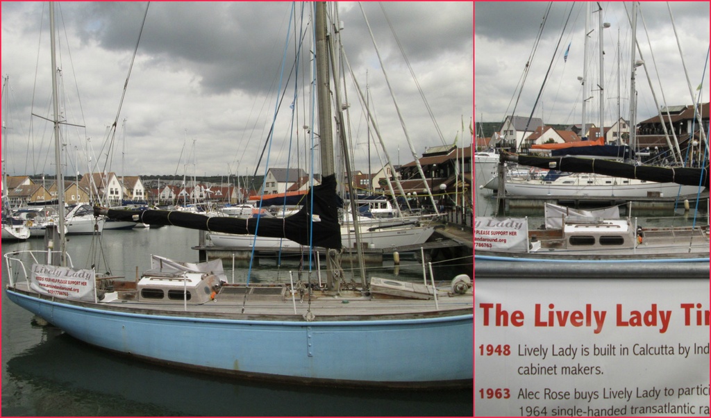 The Lively Lady at Port Solent by quietpurplehaze