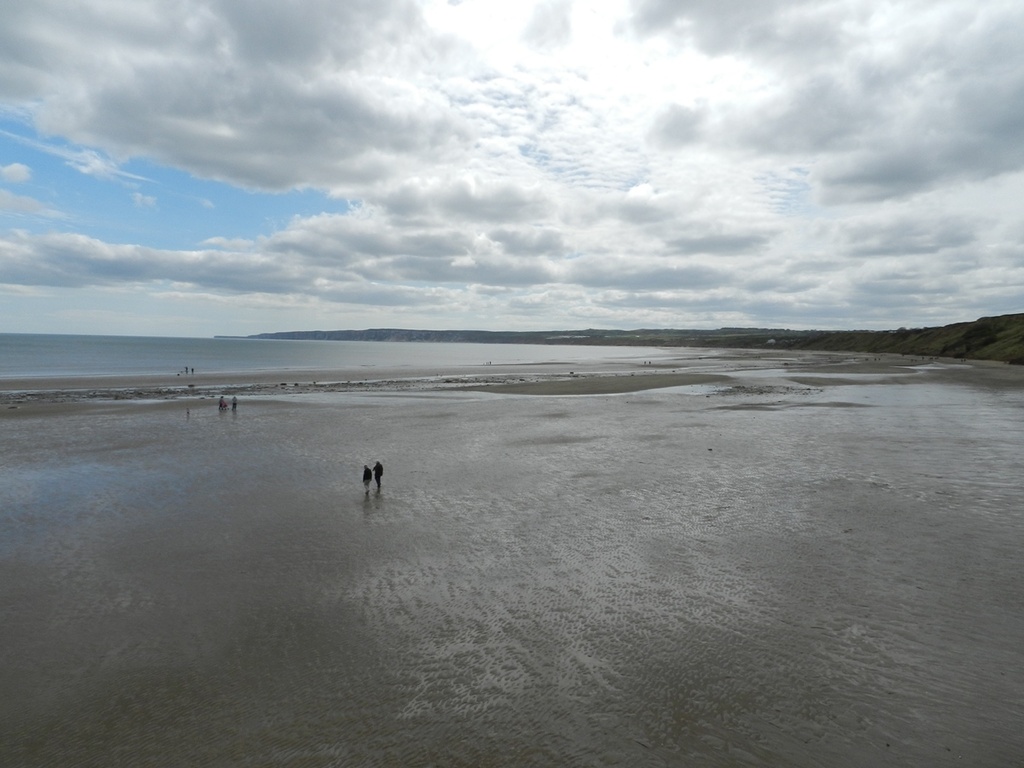 Filey beach by roachling