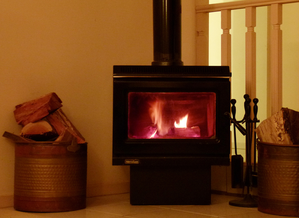Wood Burner Fire by onewing