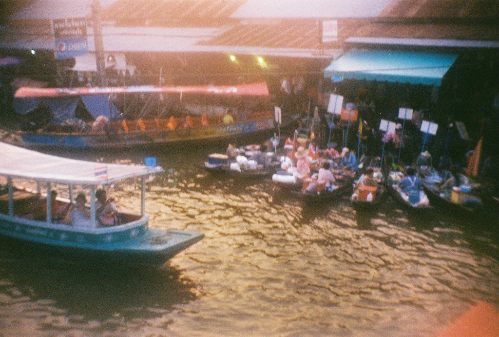 Amphawa floating market by lily