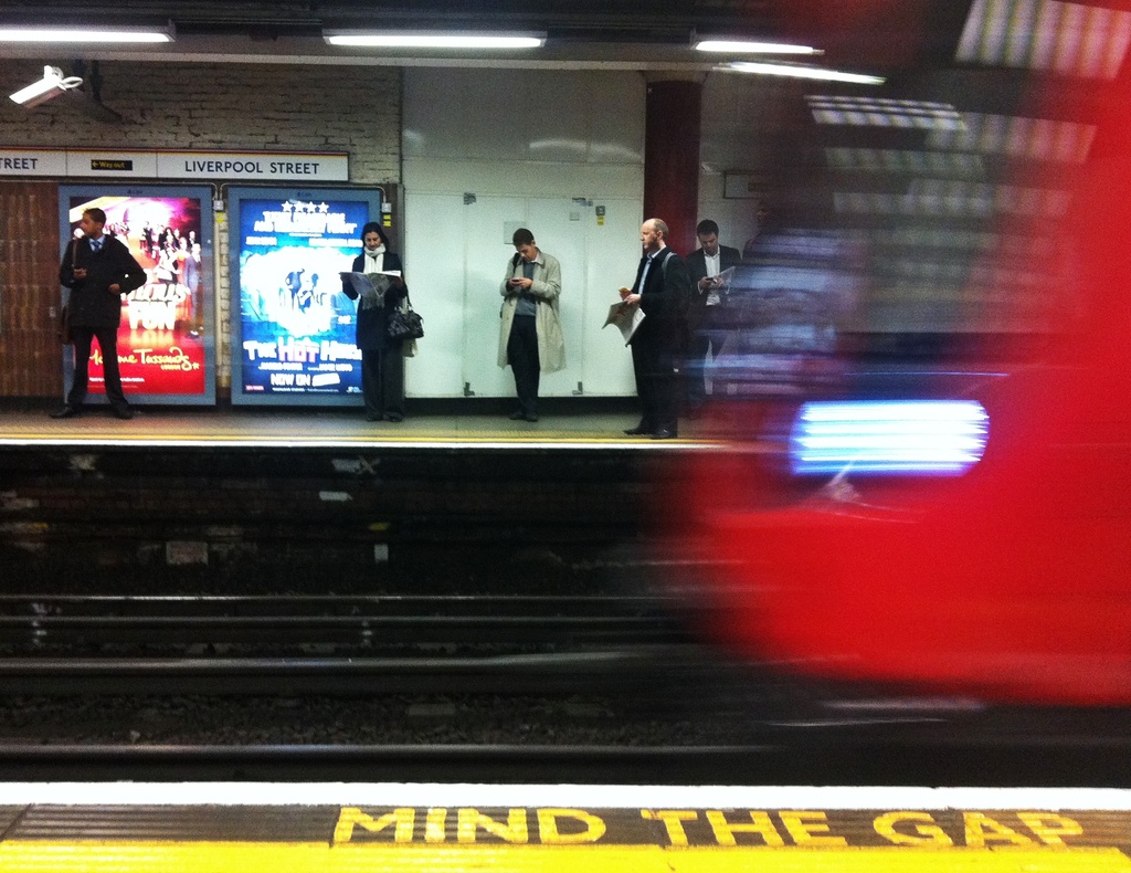 Mind the Gap by andycoleborn