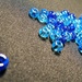 Blue Spill by juliedduncan