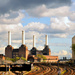 Battersea Power Station from Ebury Bridge by seanoneill