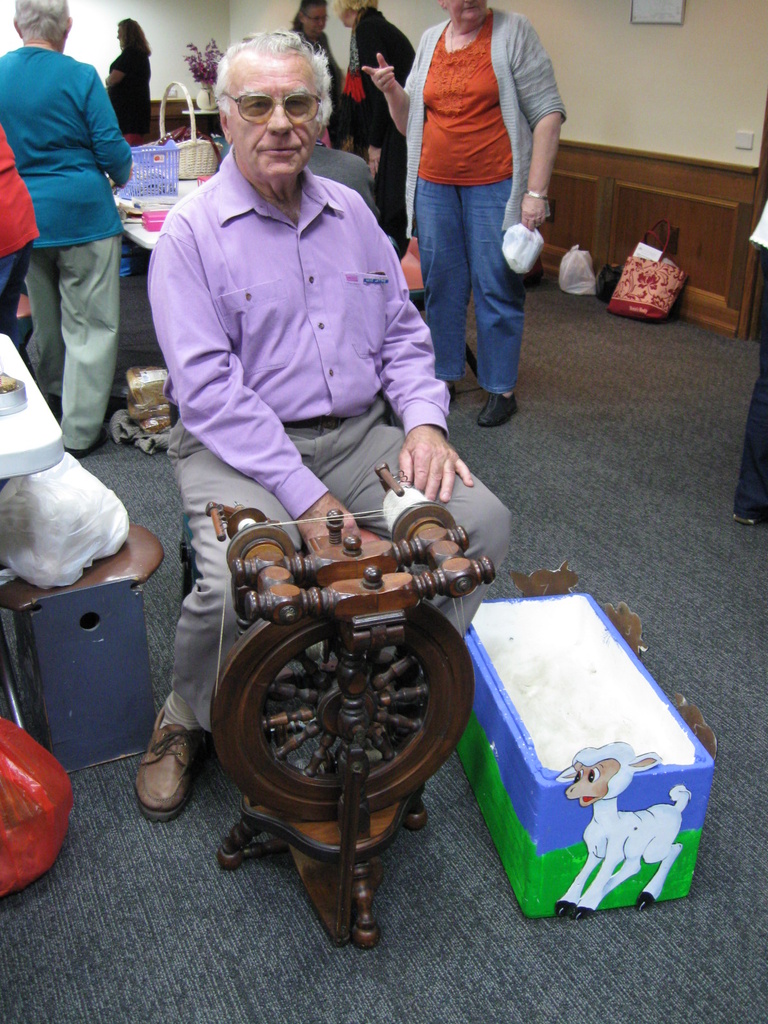 Jim and his Spinning Wheel by mozette