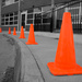 cones - you'd have to be blind to miss them by mcsiegle