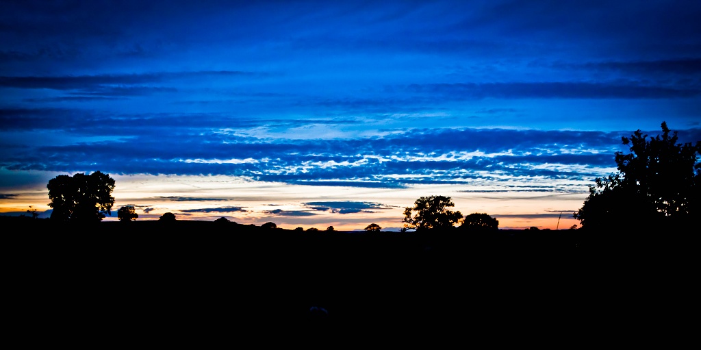Sunset over Ravenshead by vikdaddy