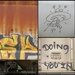 Train Graffiti Collage by juliedduncan