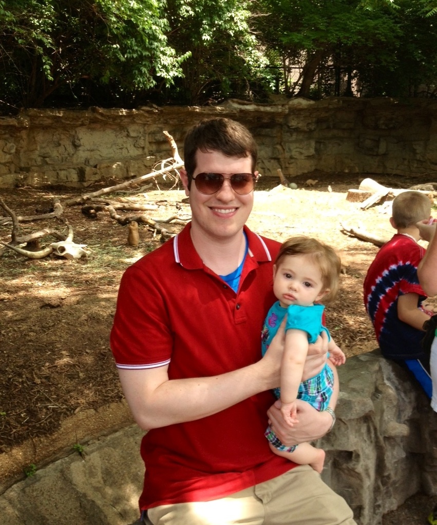 Although you can't really tell in this picture, Adalyn had a great time at the zoo with daddy and grandma by mdoelger