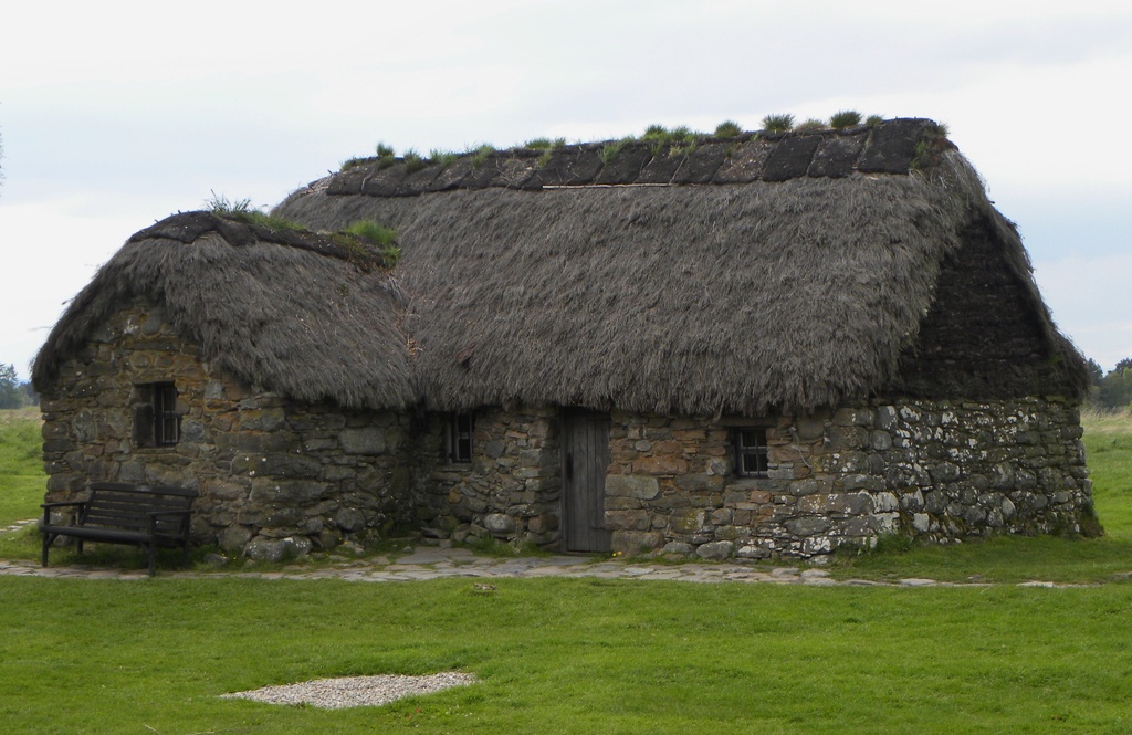 Leanach Cottage Culloden by oldjosh