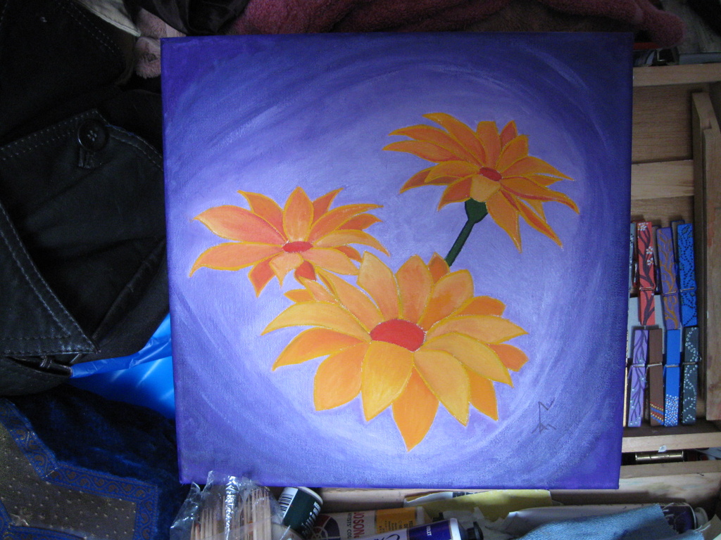 Painting #1 Finished! by mozette