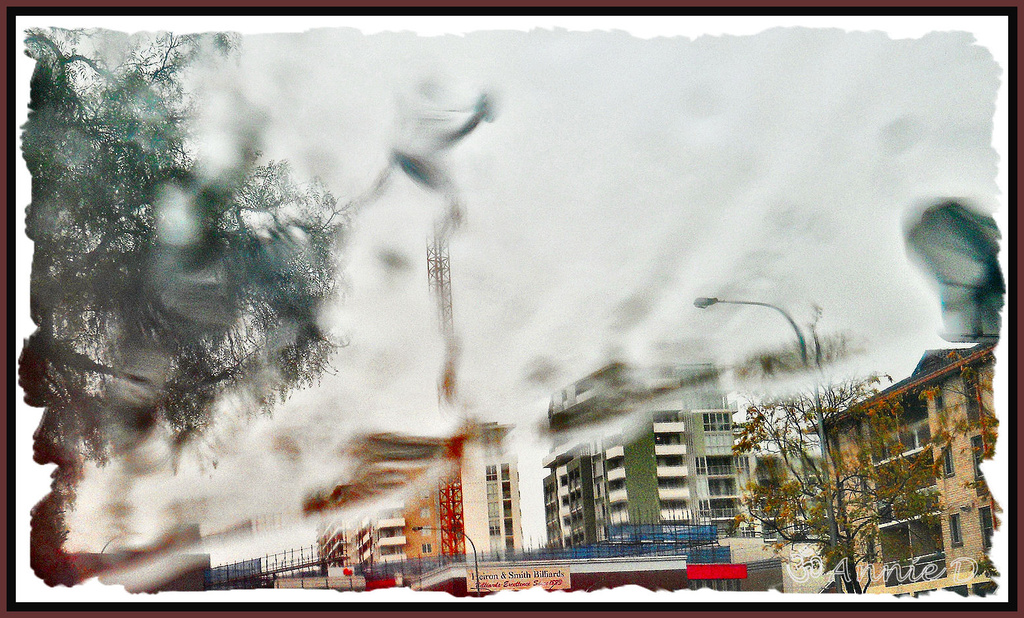 Through a rainy windscreen by annied