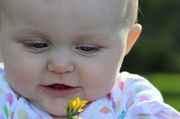 2nd Jun 2013 - Her first flower...