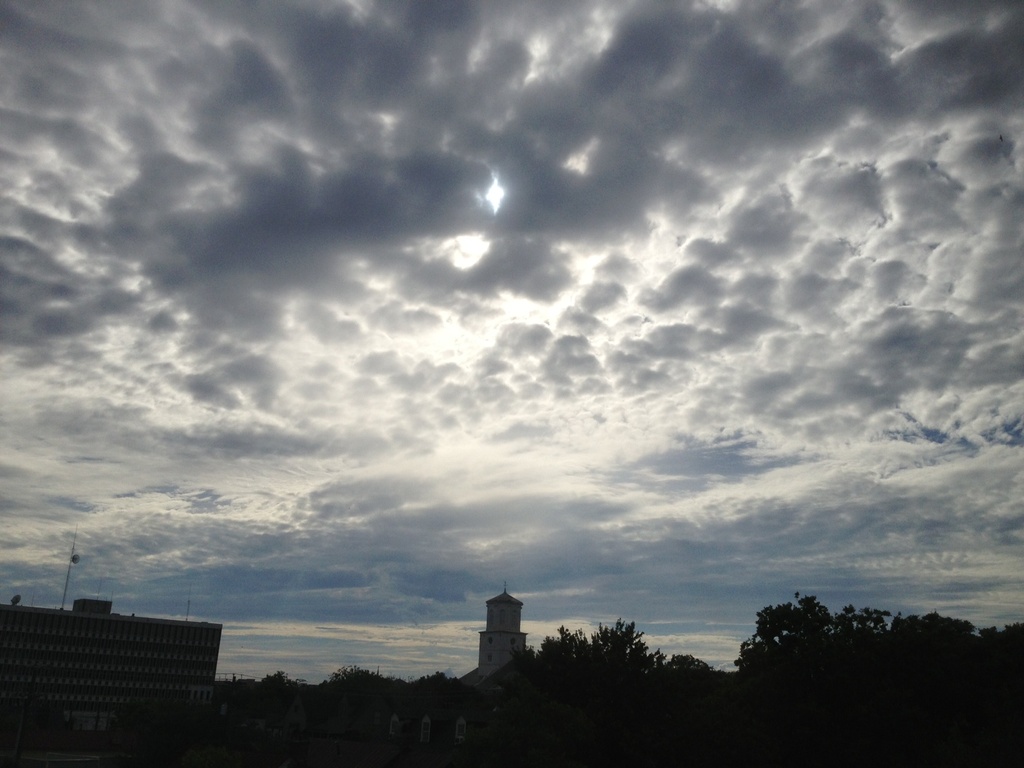 Skies over Wraggborough neighborhood, Charleston, SC by congaree