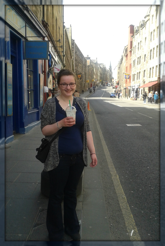 Susie on the Royal Mile by sarah19