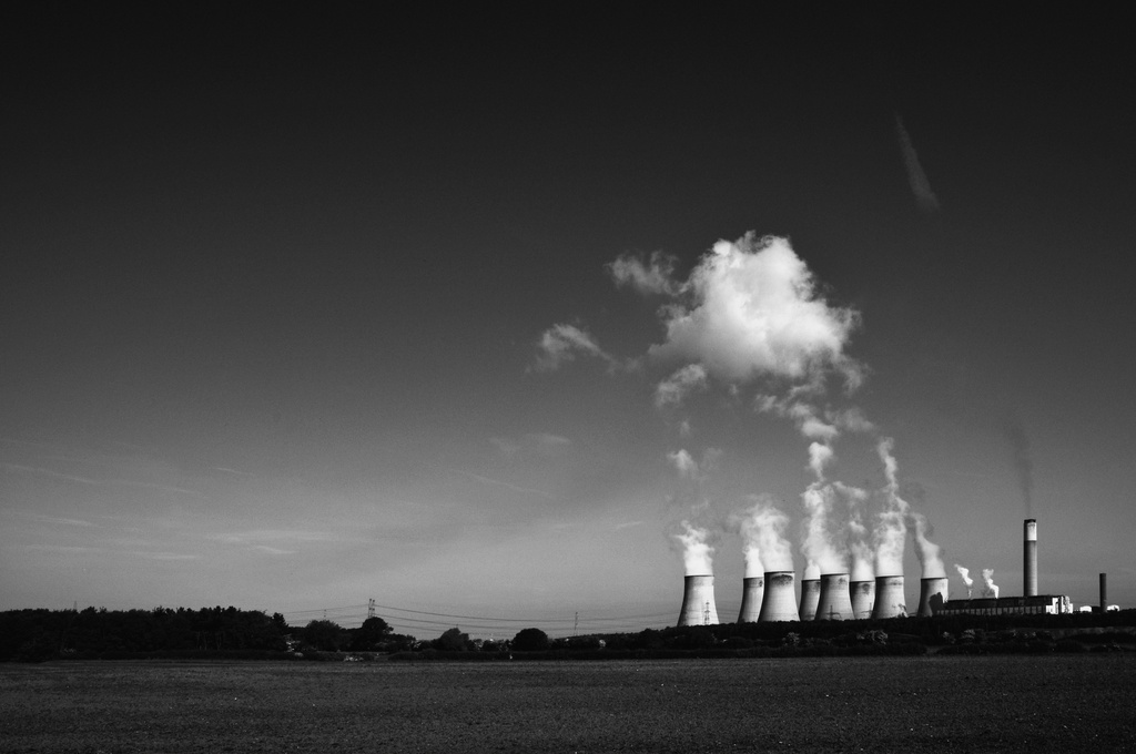 Ratcliffe Power Station from Firs Farm, New Kingston ~ 2 by seanoneill