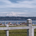 Mt Rainer From Vashon Island by seattle