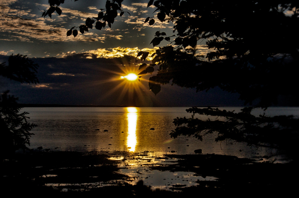 Beaver Island Sunset June 6 by taffy