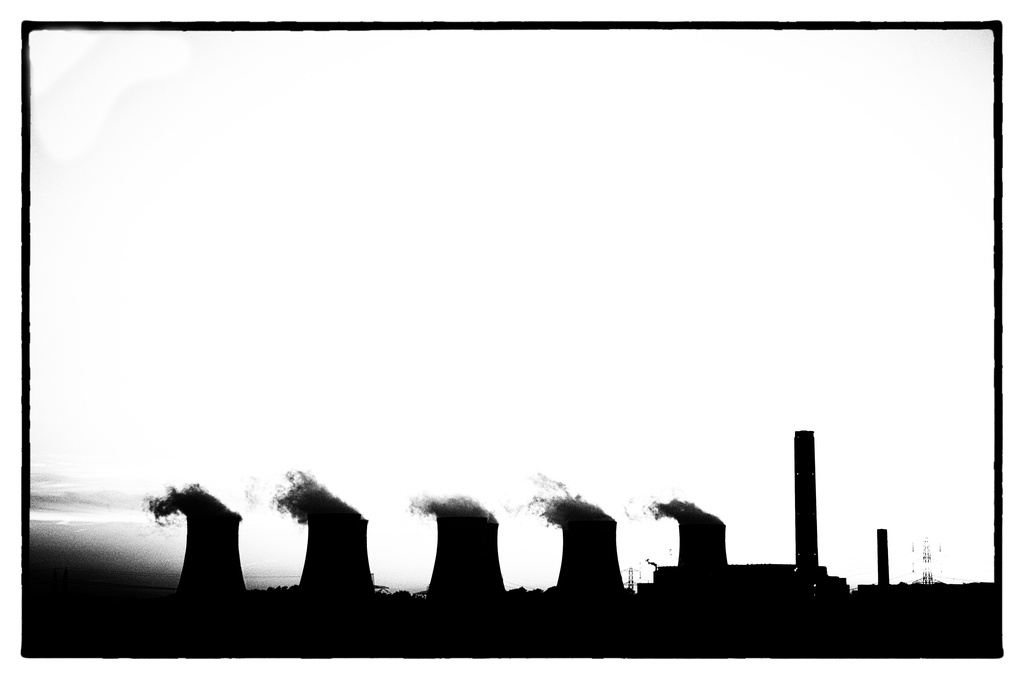 Ratcliffe Power Station, Film Noir by seanoneill