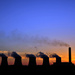 Ratcliffe Power Station, Sunset from New Kingston crossroads. by seanoneill