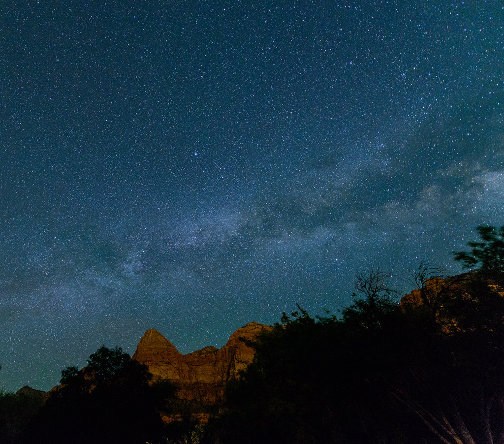 Starry Night 2 At Zion by jgpittenger