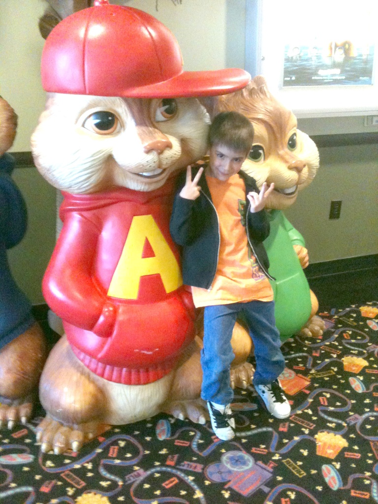 Mathis and the Chipmunks! by judyc57