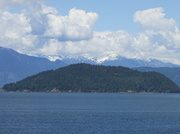 29th May 2013 - Ocean, island, mountains, clouds
