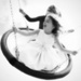 double swing in black and white by edie