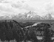 10th Jun 2013 - The Tetons and Snake River (after Ansel Adams)