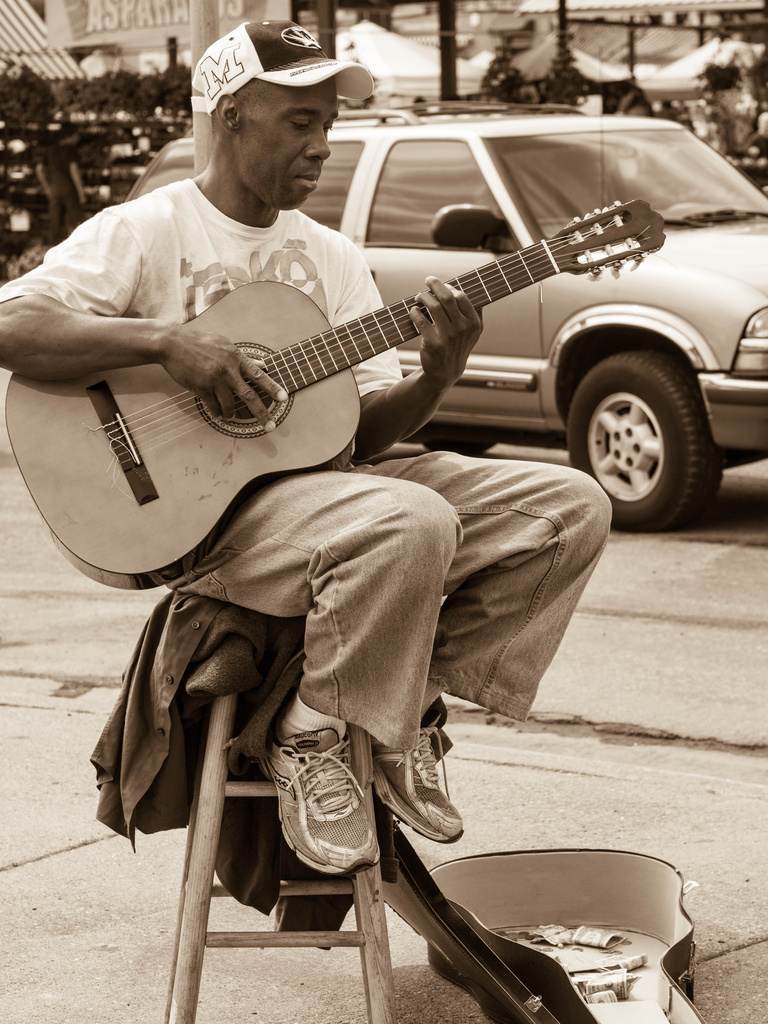 Street Musician by tosee