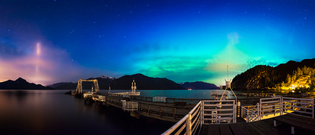 Panoramic Aurora by abirkill