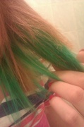 14th Jun 2013 - Green hair?