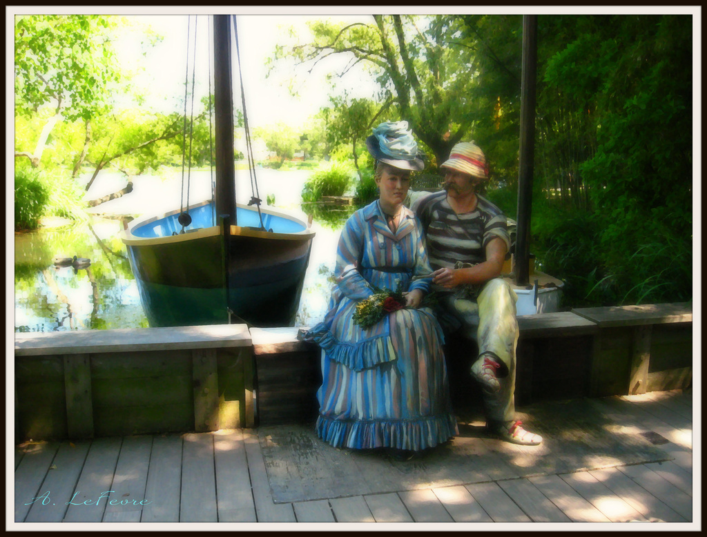 Painting With Renoir 1 by olivetreeann
