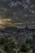 11th Jun 2013 - Sunset over the Capitol