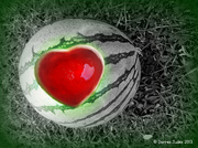 17th Jun 2013 - Watermelon Heart.
