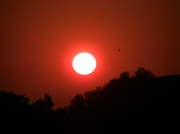 17th Jun 2013 - Red sunset