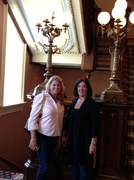 16th Jun 2013 - Shelly and Christie at the CA state Capitol in Sacramento.