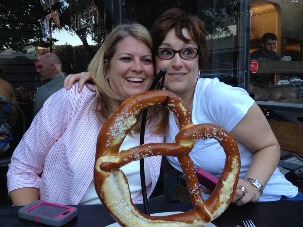 Now that's a pretzel! by graceratliff