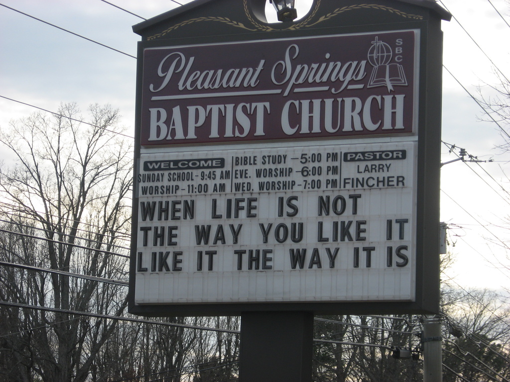 Church Sign by awalker